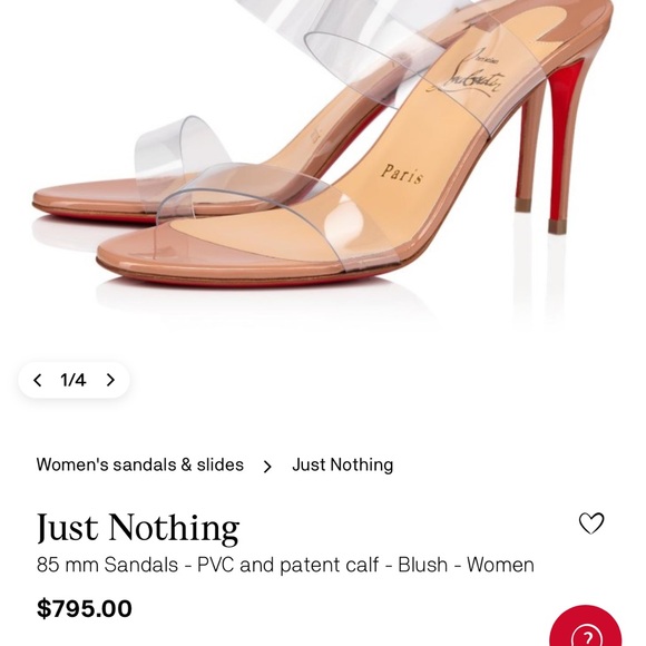 Blush Sandals - Picture 1 of 5